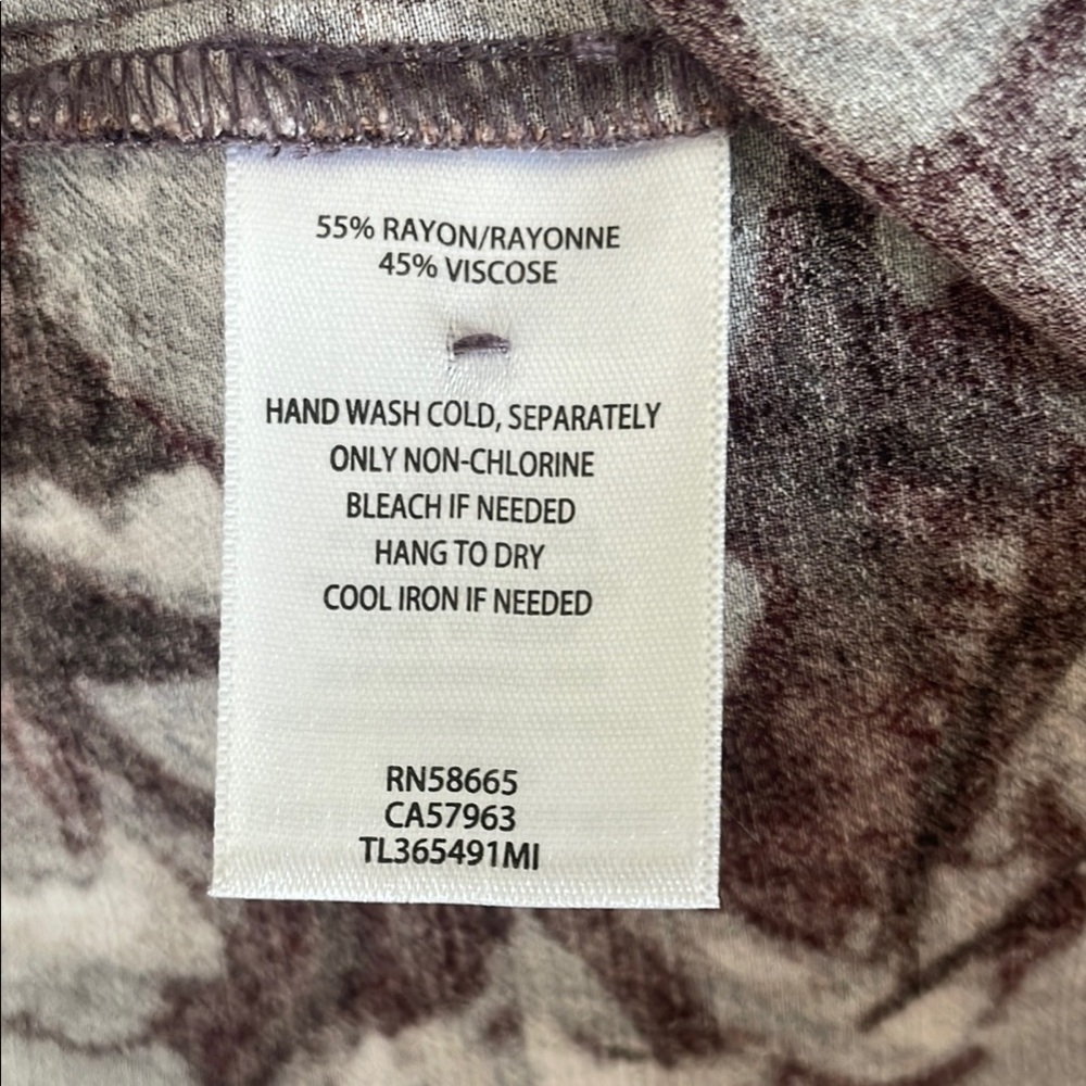 Leith Floral Long Sleeve Dress Size XS - Picture 8 of 8